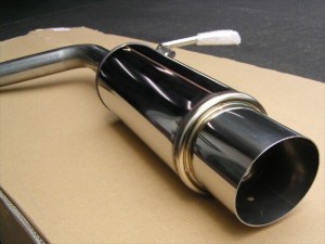 Gスポーツ 砲弾ステンレス エスティマ(ACR55W) 2.4L 4WD用 