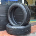 ブリヂストン プレイズ PX-C 185/55R16 83V 2017年製 8分山タイヤ2本セット