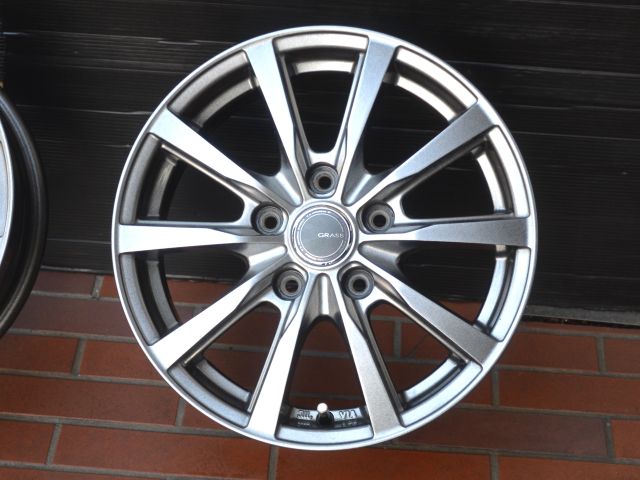 15インチ ヨコハマ グラス(GRASS) 中古ホイール 4本セット