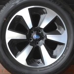 17インチ スバル SJ系 フォレスター 純正ホイール ダンロップ エナセーブ RV505 タイヤ付き中古セット