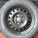 14インチ スズキ スペーシア 純正スチールホイール MUDSTAR RADIAL A/T タイヤ付きセット