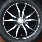 14インチ マナレイ BRAKE ブリヂストン ブリザック VRX2 スタッドレスタイヤ付き中古セット
