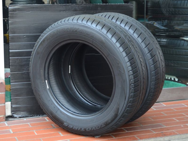 トーヨー トランパス MP7 195/65R15 91H 2023年製 8分山タイヤ2本セット