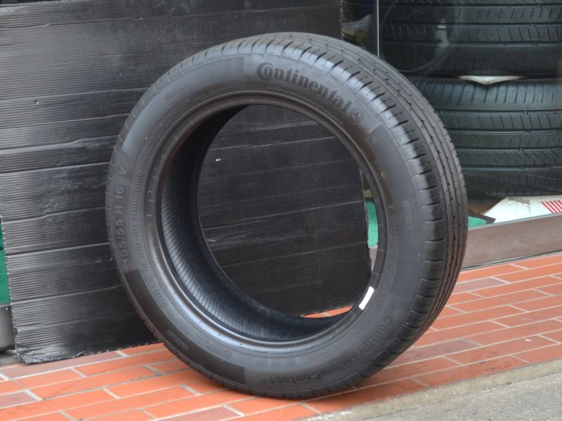 コンチネンタル コンチプレミアムコンタクト5 195/55R16 91V 2020年製 中古タイヤ1本