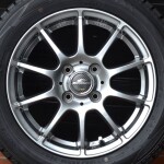 14インチ マルカサービス MID シュナイダー ダンロップ ウインターマックス WM02 スタッドレスタイヤ付き中古セット