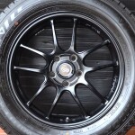 17インチ ENKEI PF01 ダンロップ ウインターマックス03 2022年製 スタッドレスタイヤ付き中古セット