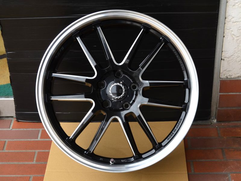 19インチ RAYS レイズ グラムライツ57 アルティメイト 中古ホイール4本セット