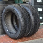 ミシュラン クロスクライメイト2 225/55R17 101Y 2023年製 中古オールシーズンタイヤ2本セット